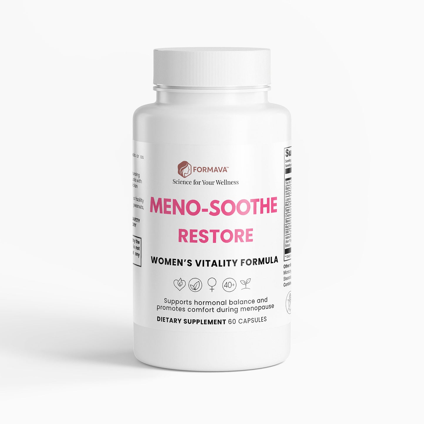 MENO-SOOTHE RESTORE Hormonal Calm, Comfort & Control for Women 40+