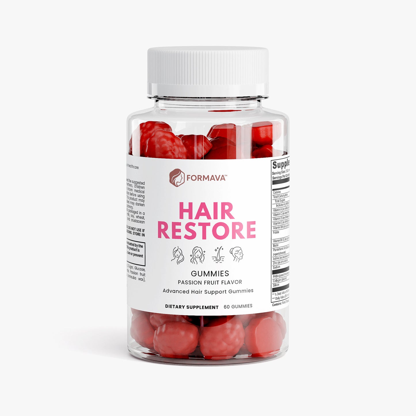 HAIR RESTORE™ – Advanced Hair Growth Gummies for Women 40+