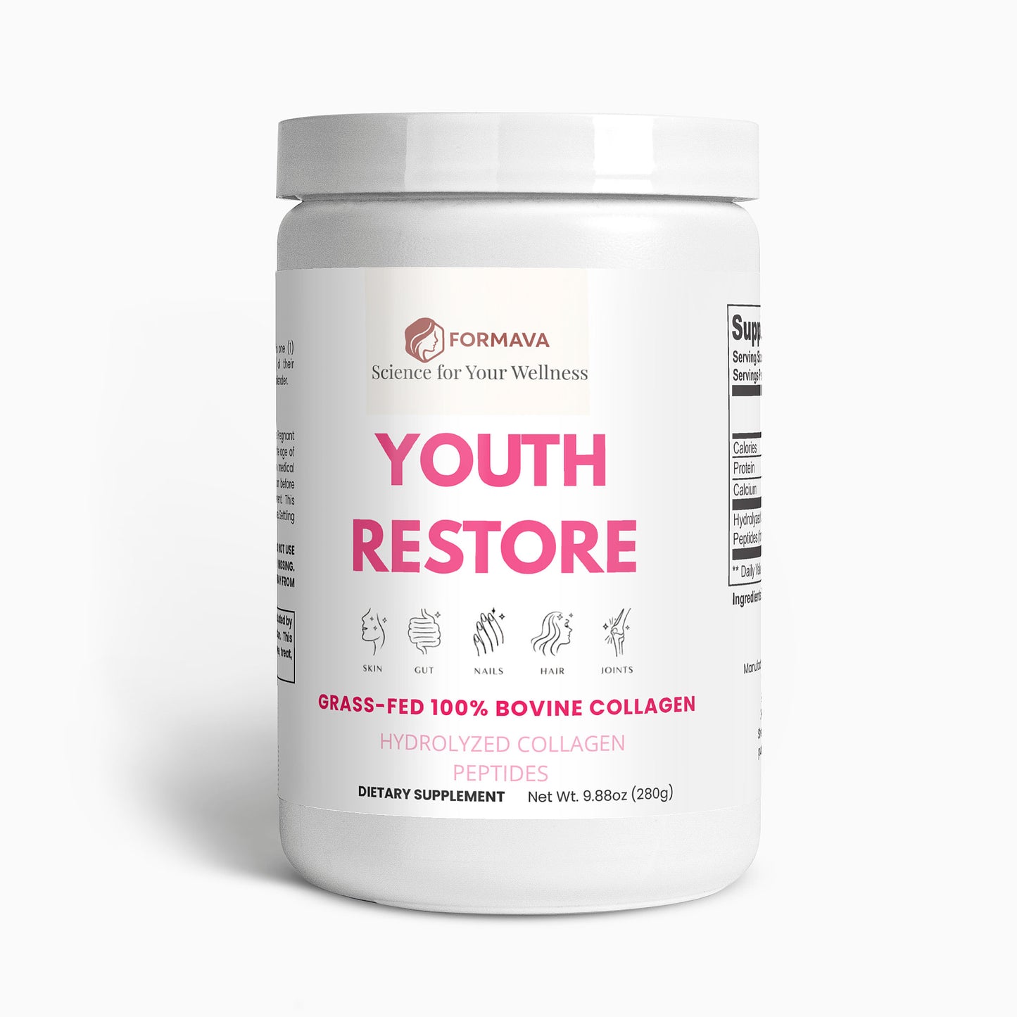 YOUTH RESTORE – Advanced Collagen Peptides for Women 40+
