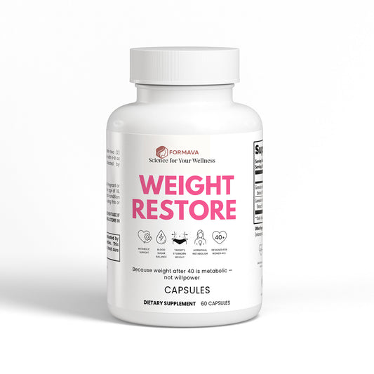 WEIGHT RESTORE - Metabolic Balance & Weight Control for Women 40+